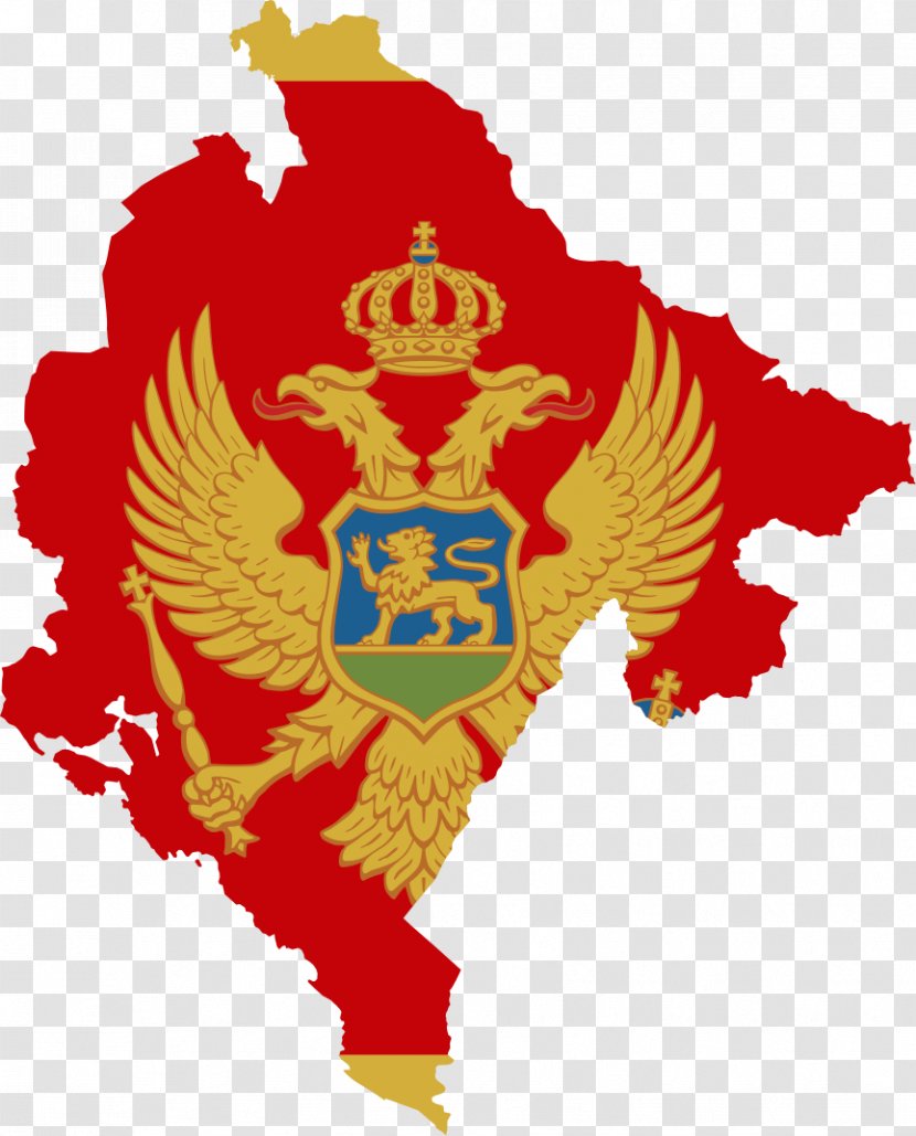 Flag Of Montenegro Republic Serbia - Kyrgyzstan - ZORO Transparent PNG