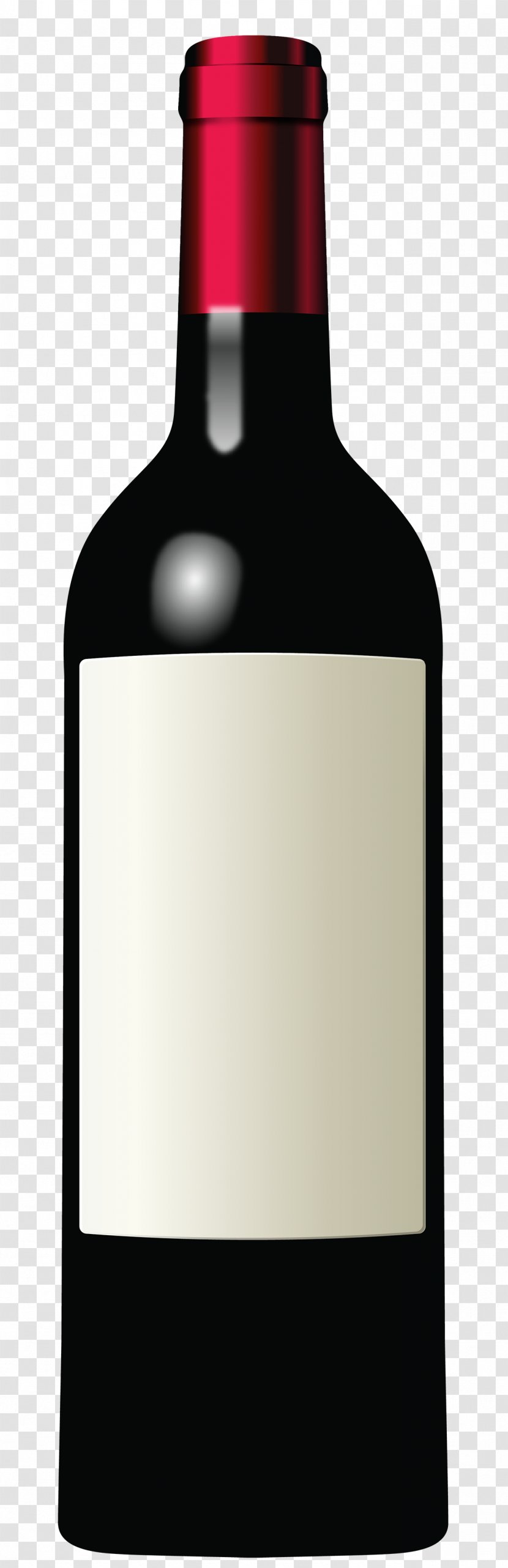 Red Wine Champagne Bottle - 7 Transparent PNG