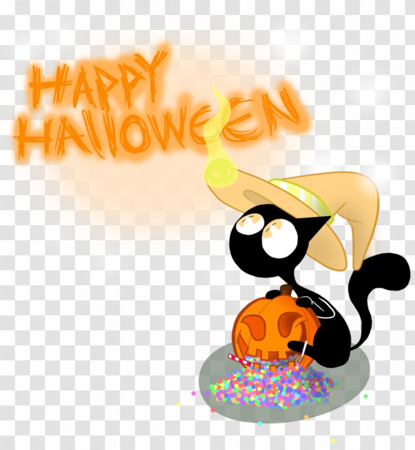 Desktop Wallpaper Food Computer Animal Clip Art - Happy Halloween Transparent PNG