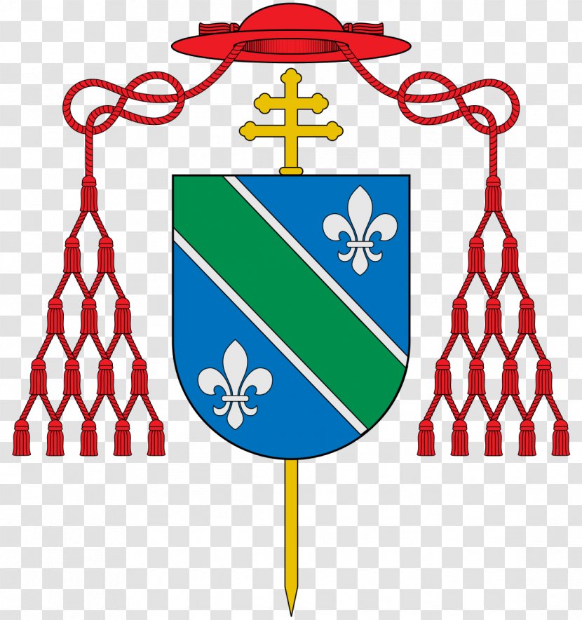Cardinal Coat Of Arms Almo Collegio Capranica Catholicism Blazon - Benedetto Aloisi Masella - Sign Transparent PNG