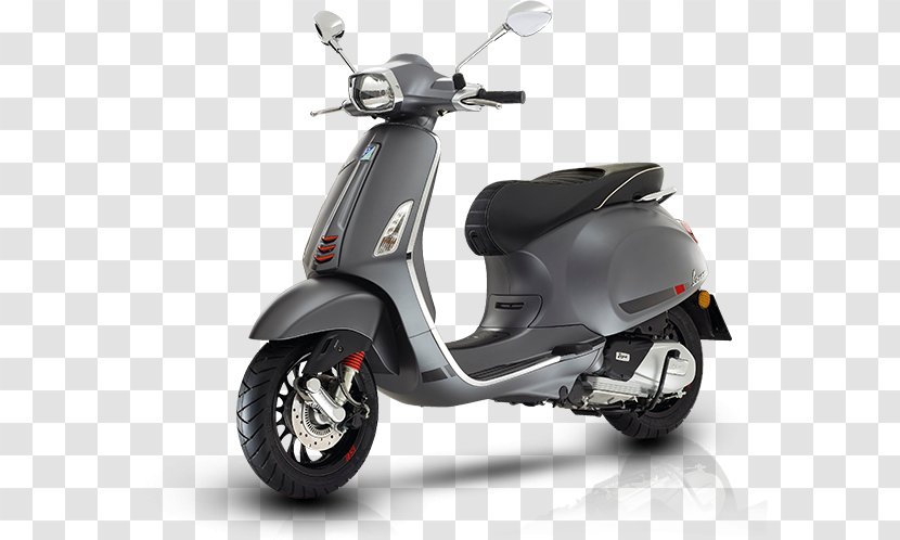 Scooter Vespa GTS Piaggio Sprint - Motorized - Primavera Accessories Transparent PNG