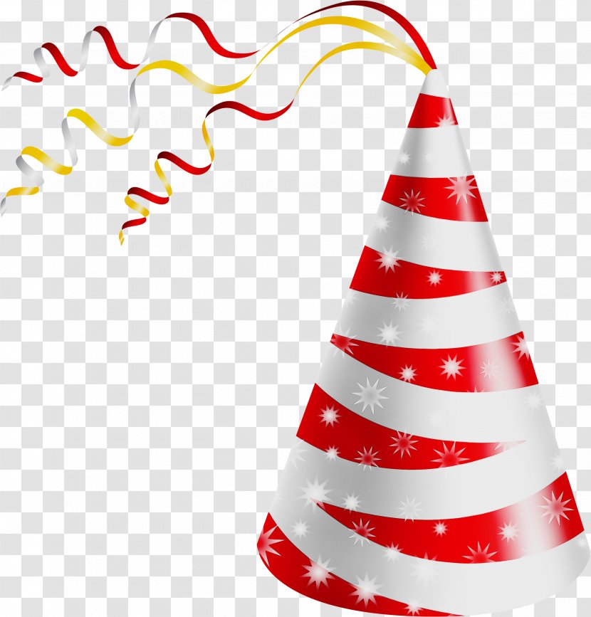Party Hat - Holiday - Confectionery Transparent PNG