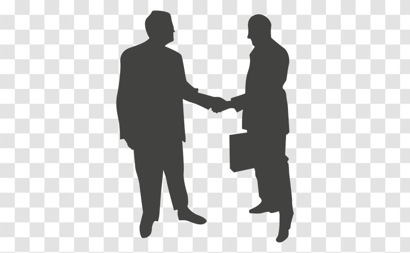 Businessperson Silhouette - Standing - Men Talking Head Transparent PNG