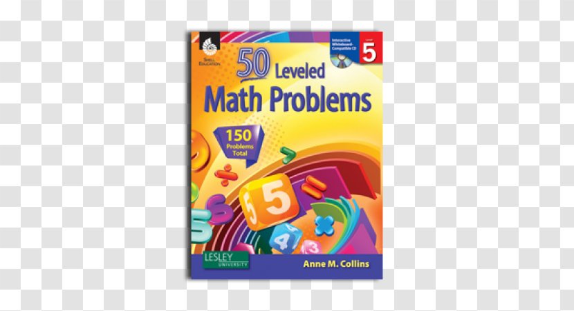 50 Leveled Math Problems Level 5 1 3 Mathematics - Mathematical Problem Transparent PNG