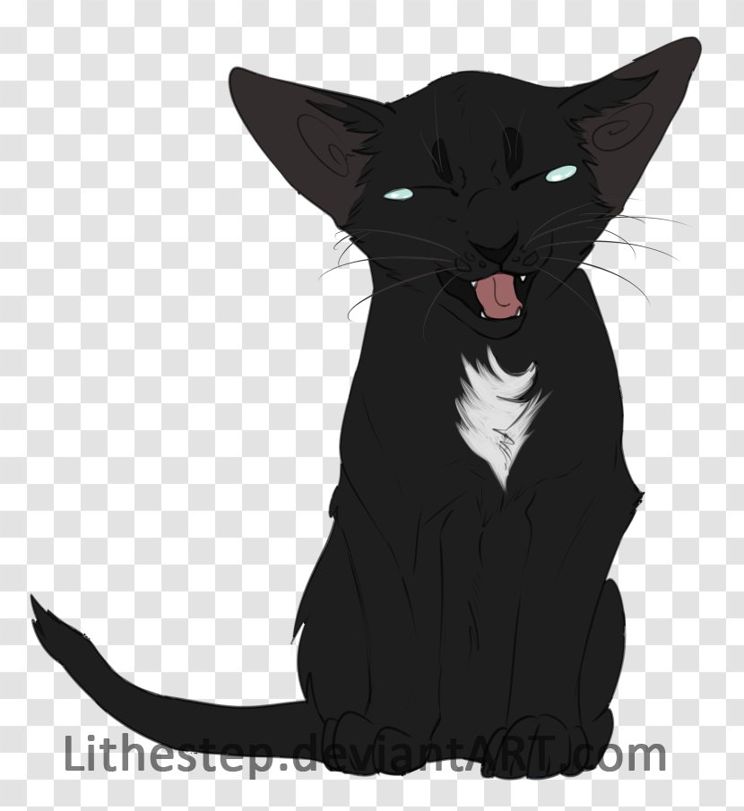 Bombay Cat Black Domestic Short-haired Whiskers Art - Character - Tbt Transparent PNG