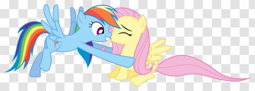 Rainbow Dash Fluttershy Applejack Pinkie Pie Rarity - Cartoon - Watch Movie Transparent PNG