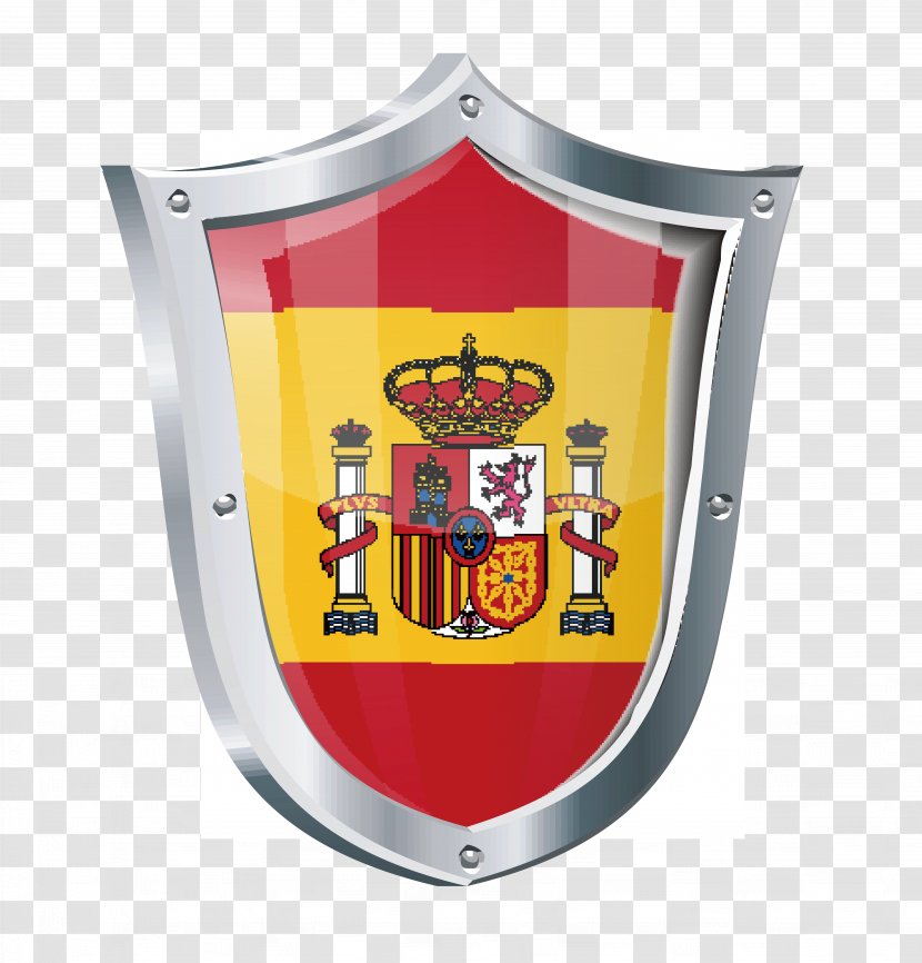 Red Shield Yellow Icon - And Transparent PNG