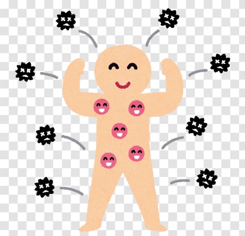 Immune System Immunity Gut Flora Body Cancer - Cartoon Transparent PNG