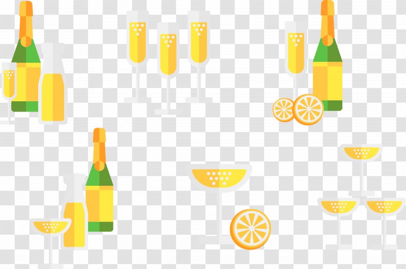 Juice Soft Drink Bottle - Lemon - Creative Transparent PNG