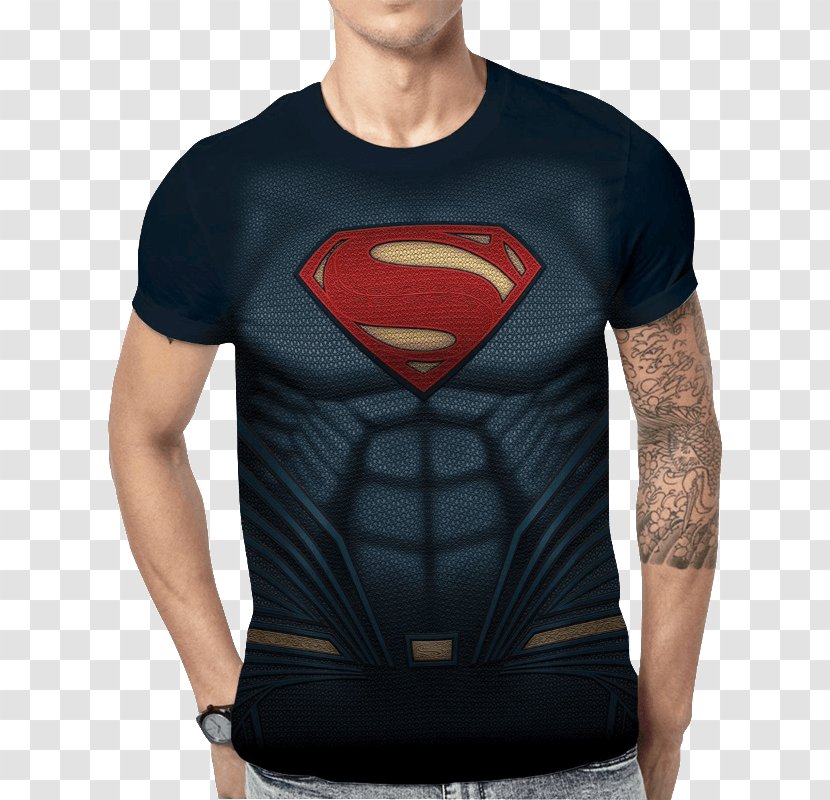 T-shirt Batman Superman Superhero Movie - Shoulder Transparent PNG