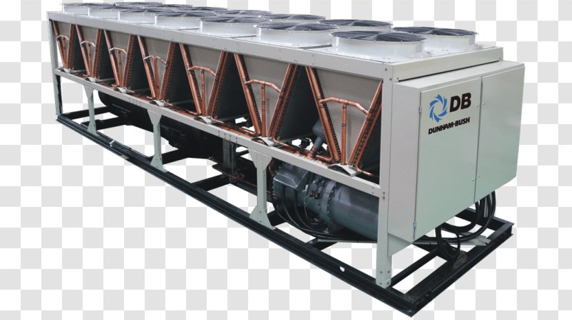 Chiller Boiler System Dunham-Bush Limited Cooling Capacity Ton Of Refrigeration - Air Conditioning Condensor Transparent PNG