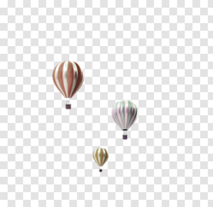 Hot Air Balloon Color Blue - Drawing - Various Colors Transparent PNG