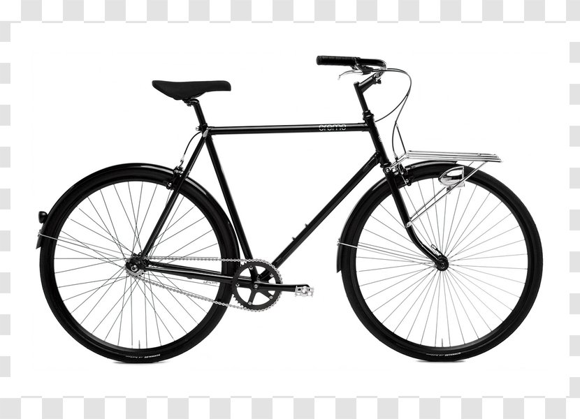 Fixed-gear Bicycle City Single-speed Shop - Handlebars Transparent PNG