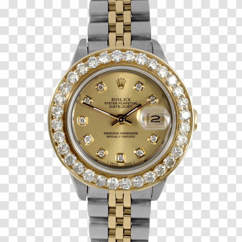 Rolex Datejust Automatic Watch Diamond - Jewellery Transparent PNG