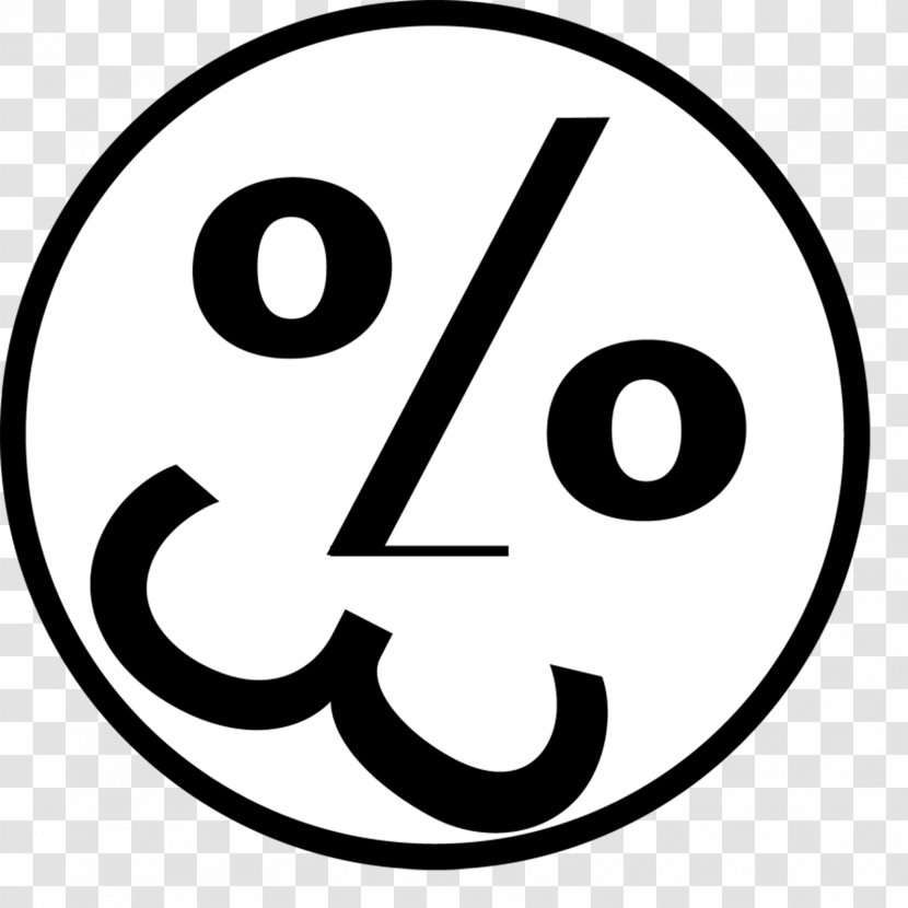 Emoticon Smiley Black And White - Komodo Transparent PNG