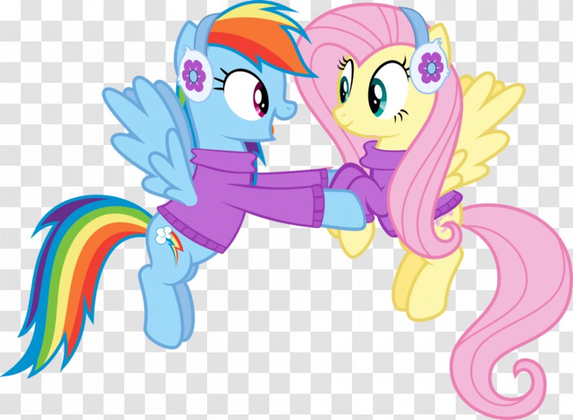 Pony Rainbow Dash Fluttershy Pinkie Pie DeviantArt - Silhouette - Hillside Vector Transparent PNG