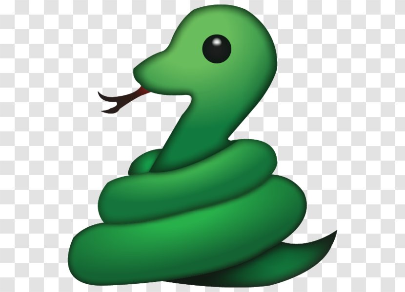 Snake Emoji - Anaconda Transparent PNG