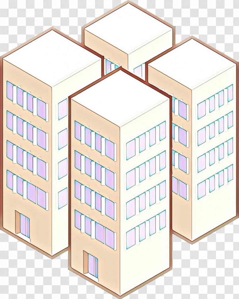 Line Architecture House Building Transparent PNG