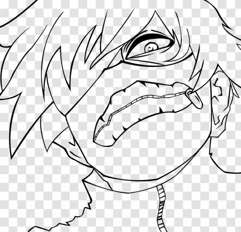 Coloring Book Tokyo Ghoul Drawing Line Art - Tree Transparent PNG