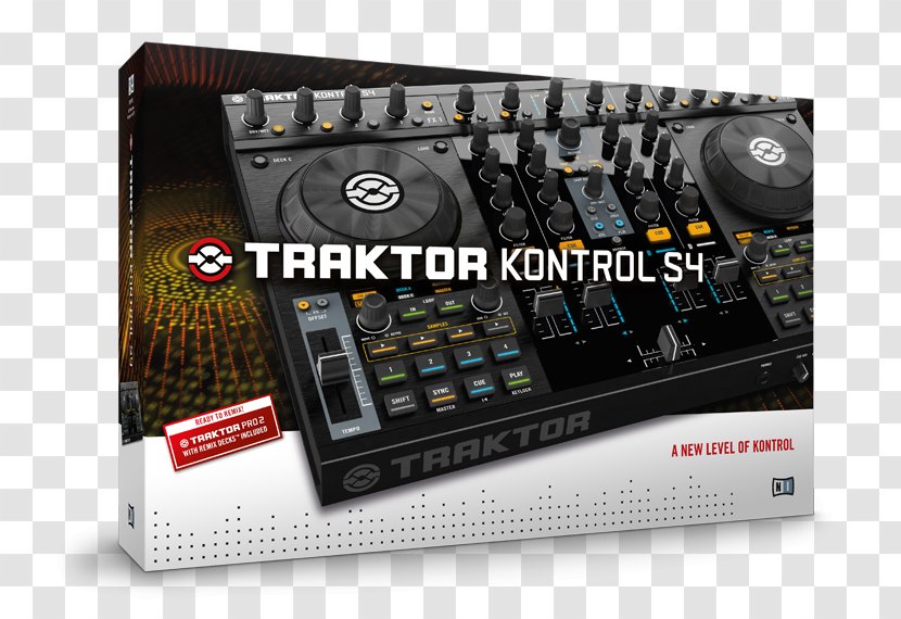 Native Traktor Kontrol S4 DJ Controller Maschine Instruments - Frame - Summer Discount Transparent PNG
