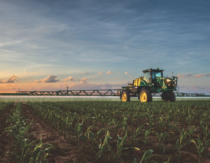 John Deere Sprayer Field Precision Agriculture - Crop Transparent PNG