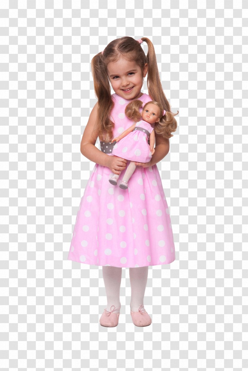 Costume Outerwear Toddler Dress Pattern - Pink M - Polka Dot Background Transparent PNG