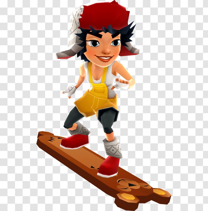 Subway Surfers Figurine Cartoon Action & Toy Figures - Character Transparent PNG