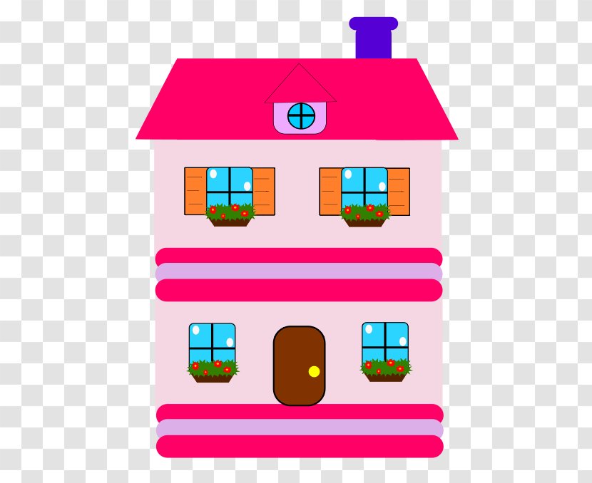 Dollhouse Toy Clip Art - Paper Doll - Home Cartoon Images Transparent PNG