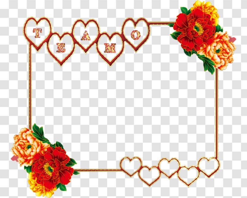 Picture Frames Floral Design Photography 14 February - Body Jewelry Transparent PNG