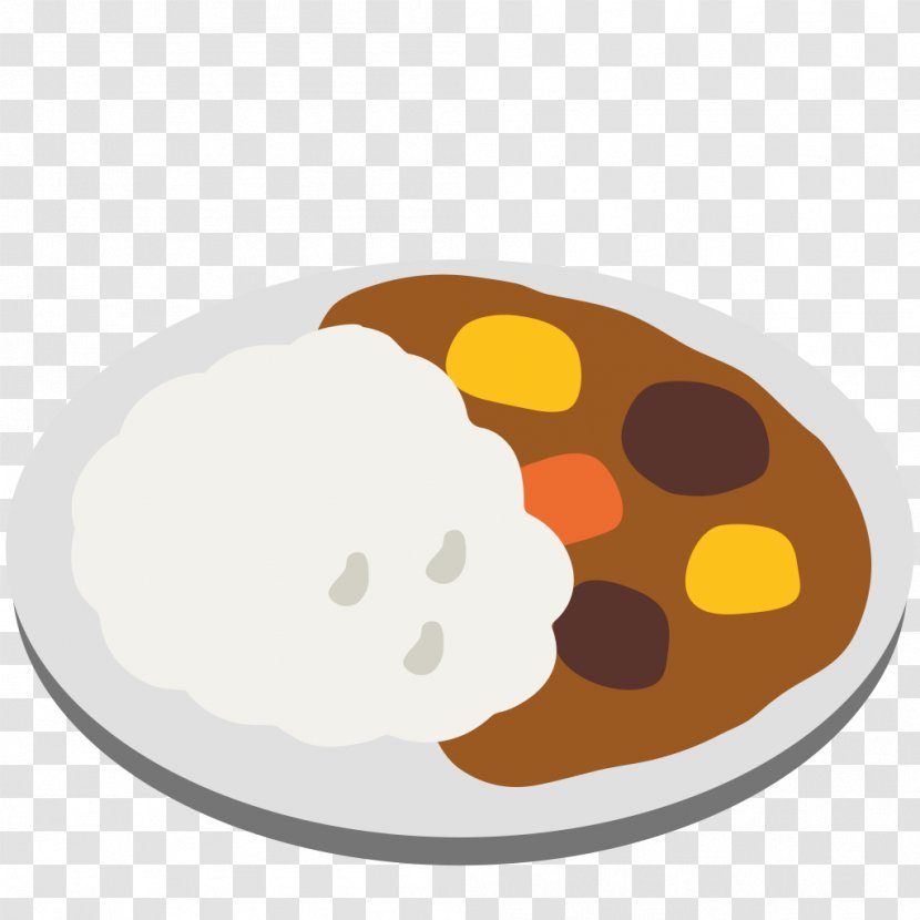 Japanese Curry Emoji Rice And Android Nougat Food - Whatsapp - Fish Balls Transparent PNG