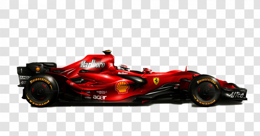 Formula One Car Ferrari F2008 LaFerrari - Openwheel Transparent PNG
