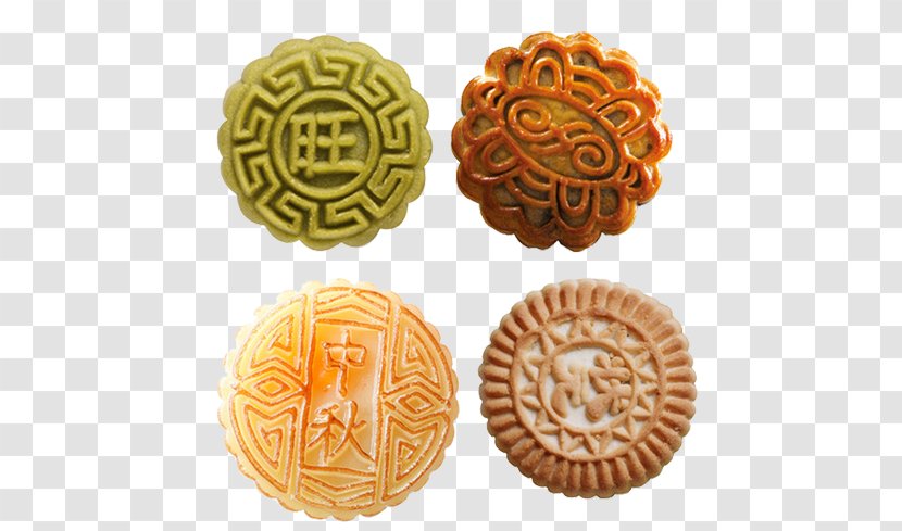 Snow Skin Mooncake Mid-Autumn Festival Yolk - Moon Cake Transparent PNG