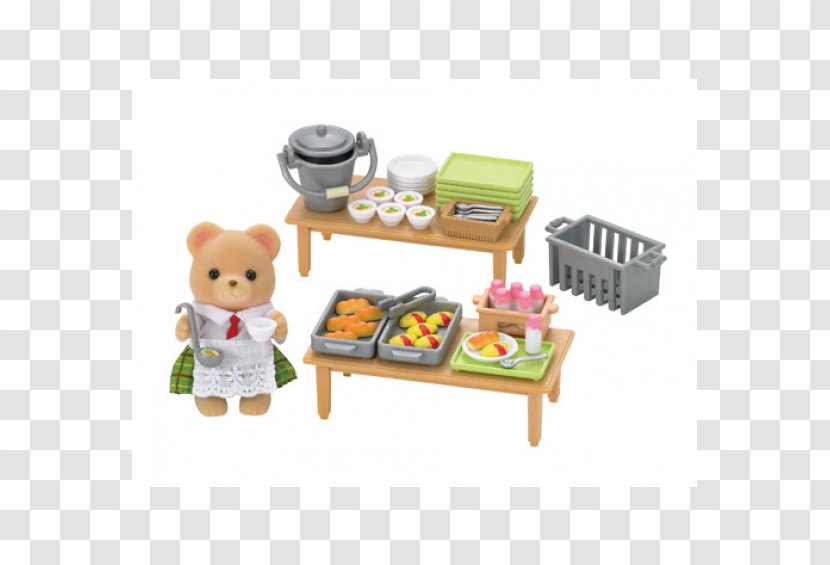 Sylvanian Families School Meal Food Lunch Transparent PNG