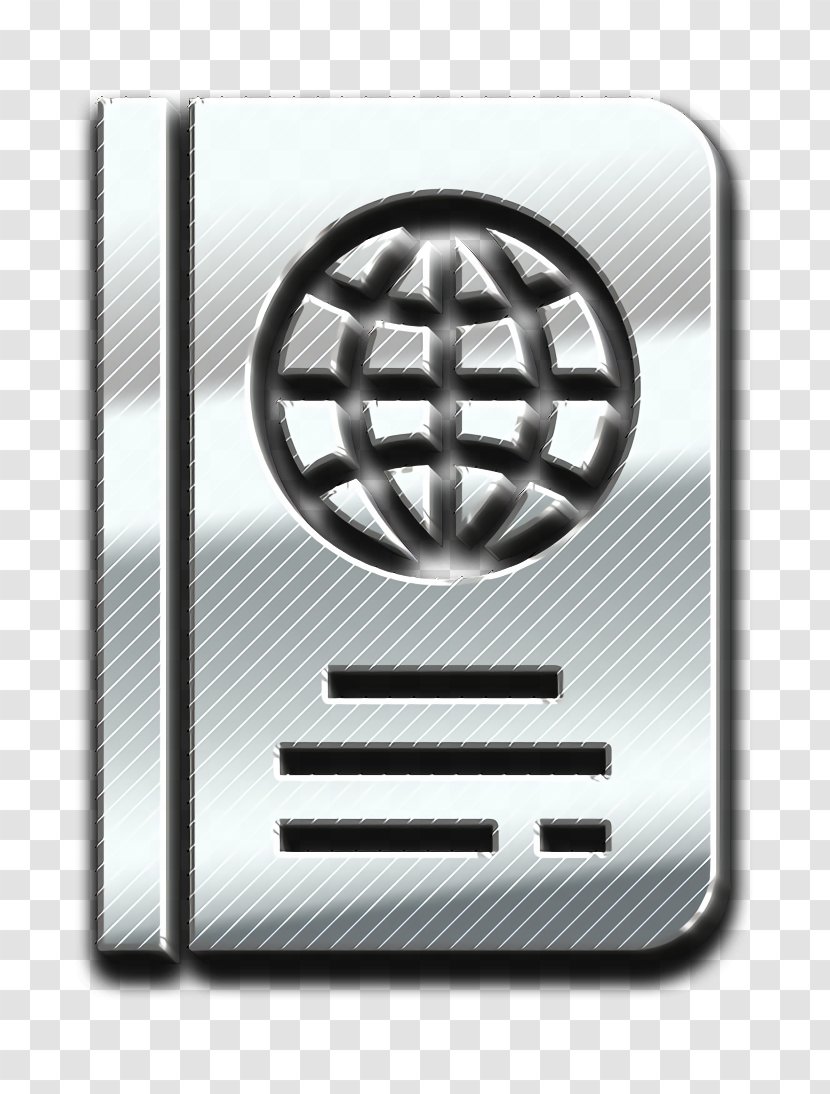 Passport Icon - Brand - Metal Steel Transparent PNG