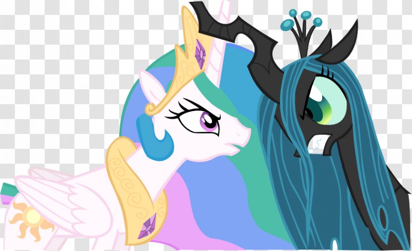 Princess Celestia Pony Luna Queen Chrysalis Cadance - Watercolor - Punches Vector Transparent PNG
