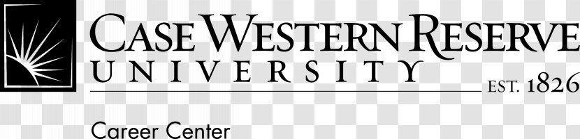 Logo Case Western Reserve University Brand Font Product Design - Black - Monochrome Photography Transparent PNG