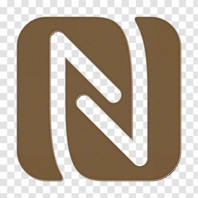 Nfc Icon - Symbol - Beige Number Transparent PNG