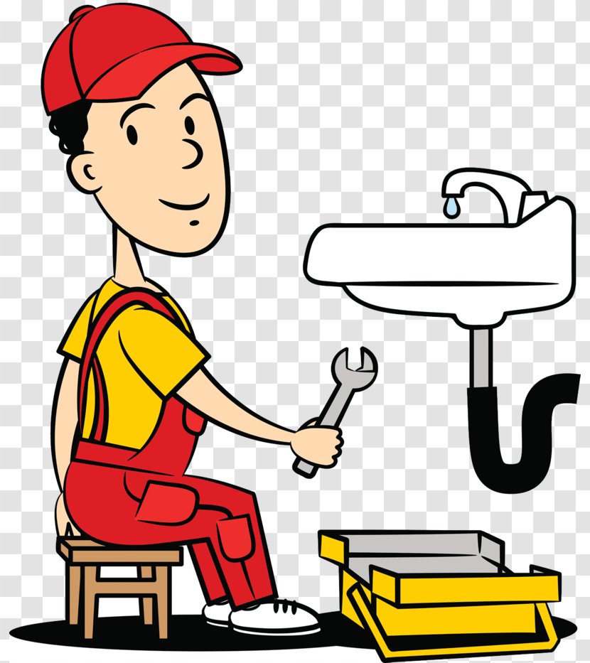 Plumbing Illustration Plumber Pipe Tool - Funny Workers Transparent PNG