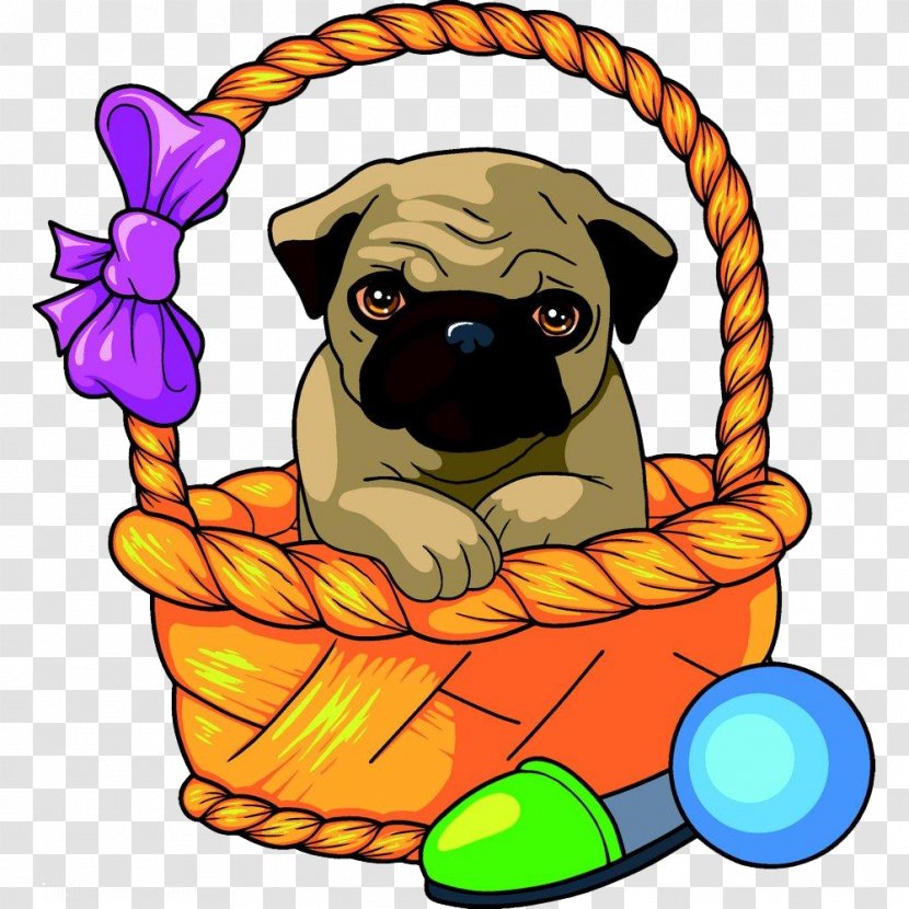 Pug Golden Retriever Labrador Puppy Cunt Coloring Book - Dog - The In Basket Transparent PNG