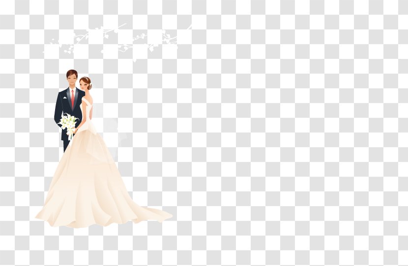 Wedding Dress Invitation Bride Marriage - Bridal Clothing Transparent PNG