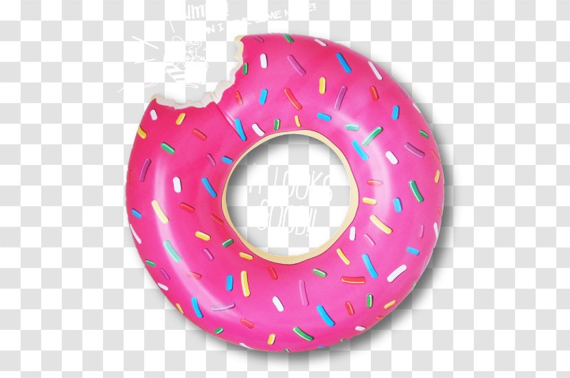 Donuts Swim Ring Swimming Pool Lifebuoy Inflatable - Swimsuit - Floater Transparent PNG