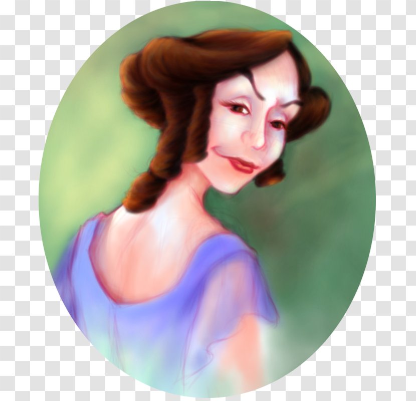 Brown Hair - Smile - Lady Monkey Transparent PNG