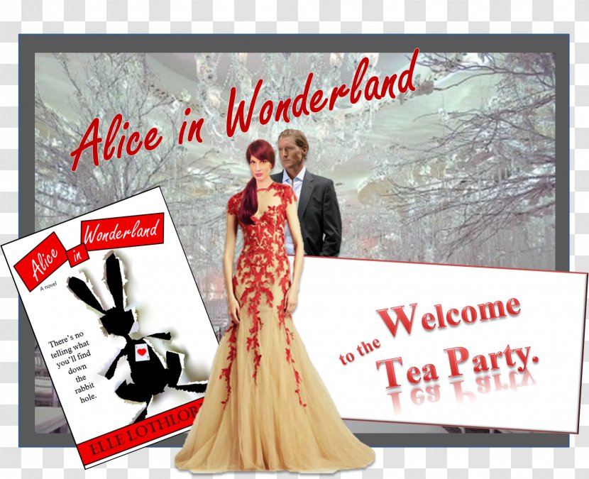 Alice's Adventures In Wonderland Rabbit Dress Anniversary - Banner Transparent PNG