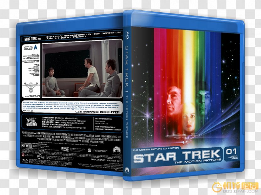 Blu-ray Disc Star Trek STXE6FIN GR EUR DVD Computer - Iii The Search For Spock Transparent PNG