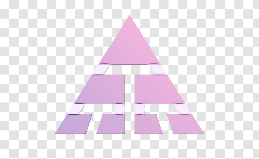 Violet Pink Purple Lilac Triangle Transparent PNG