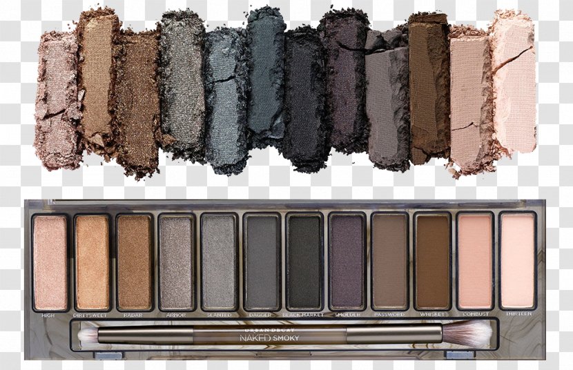 Eye Shadow Urban Decay Cosmetics Palette Color - Smoky Makeup Transparent PNG