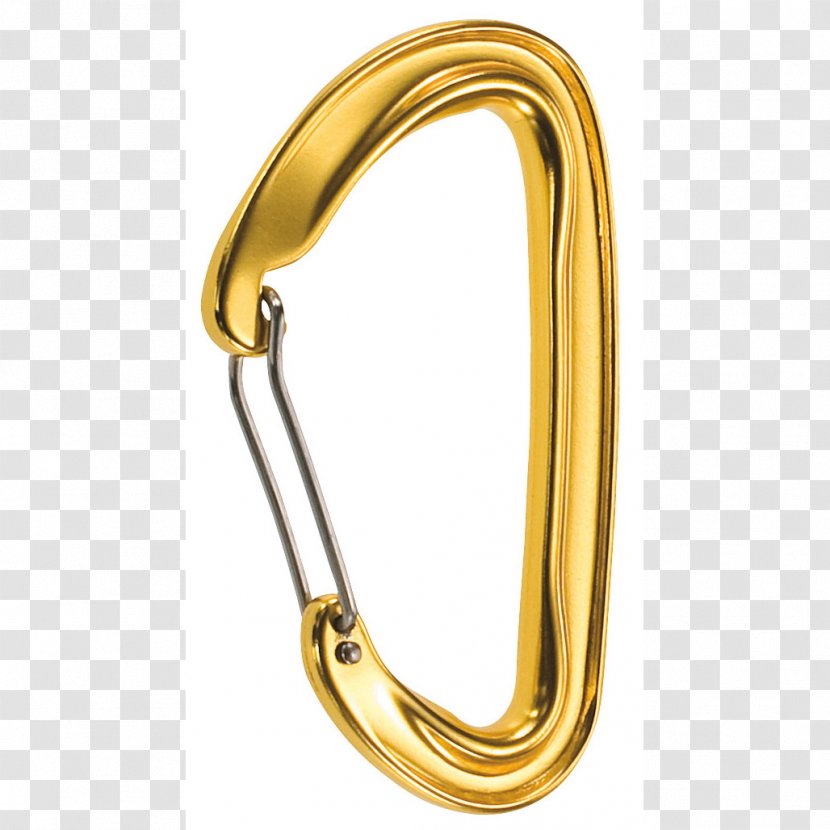 Carabiner CAMP Quickdraw Rock-climbing Equipment - Body Jewelry - Anchor Transparent PNG