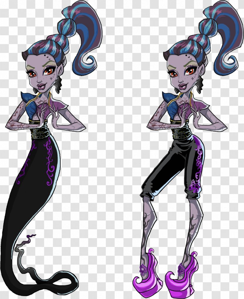 Monster High Gigi Grant Doll Bratzillaz (House Of Witchez) OOAK - Bratz Transparent PNG