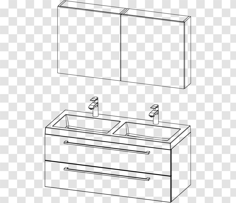 Kitchen Sink Tap Bathroom - Furniture Transparent PNG