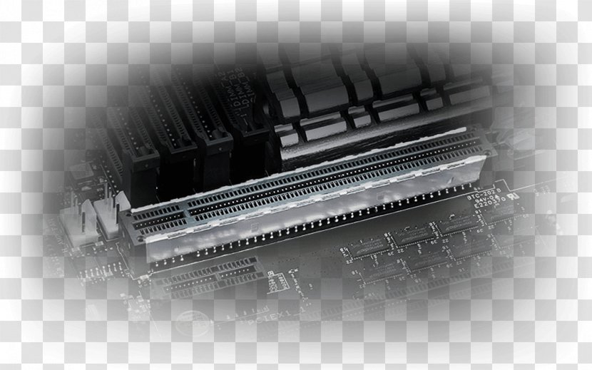 ASUS PRIME X370-PRO - Black And White - MotherboardATXSocket AM4AMD X370Socket AM4 PCI Express X370-PROMotherboardATXSocket AM4Socket Am4 Transparent PNG